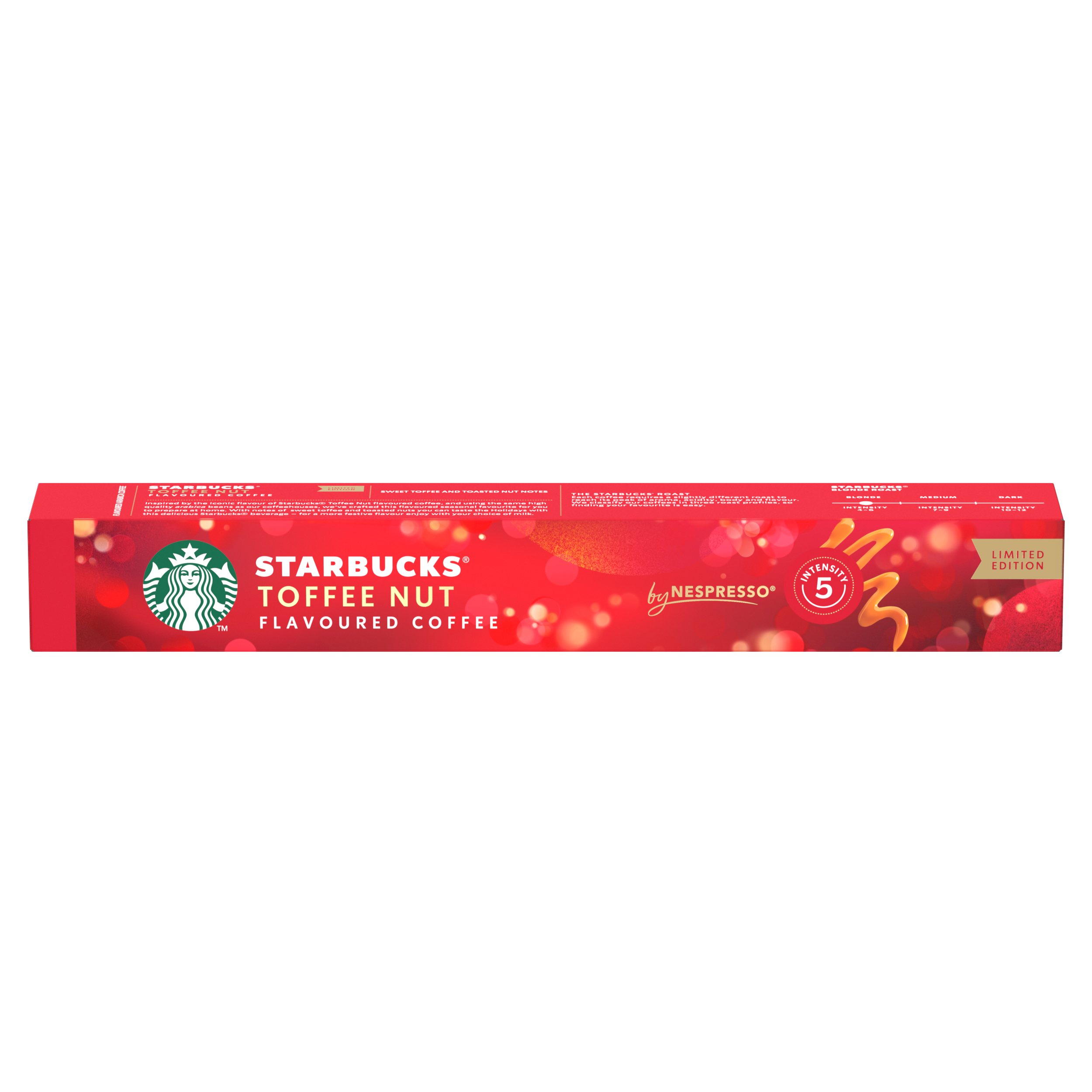 Starbucks® Toffee Nut Latte By Nespresso® (10 Capsules Per Box)