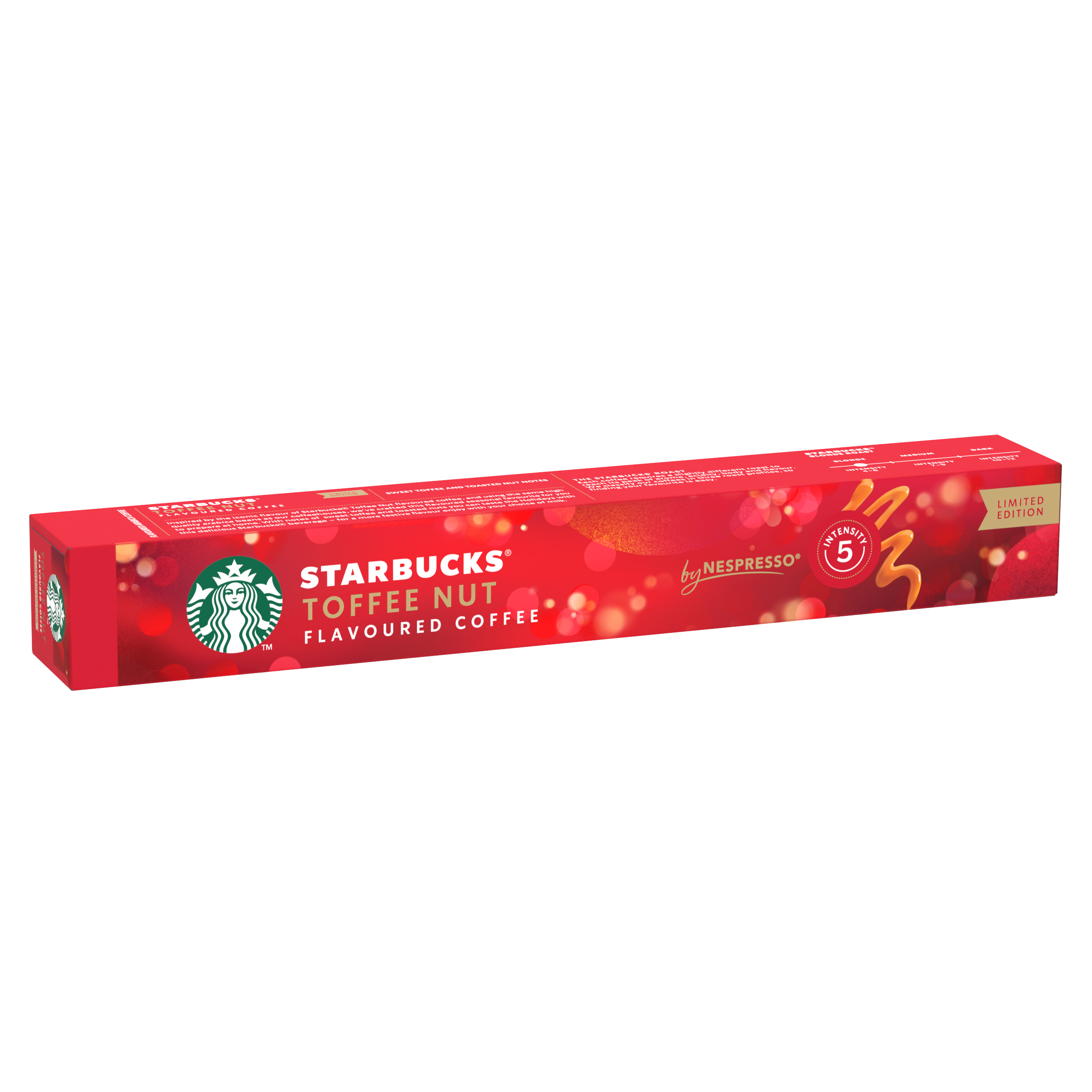 Starbucks® Toffee Nut Latte By Nespresso® (10 Capsules Per Box)