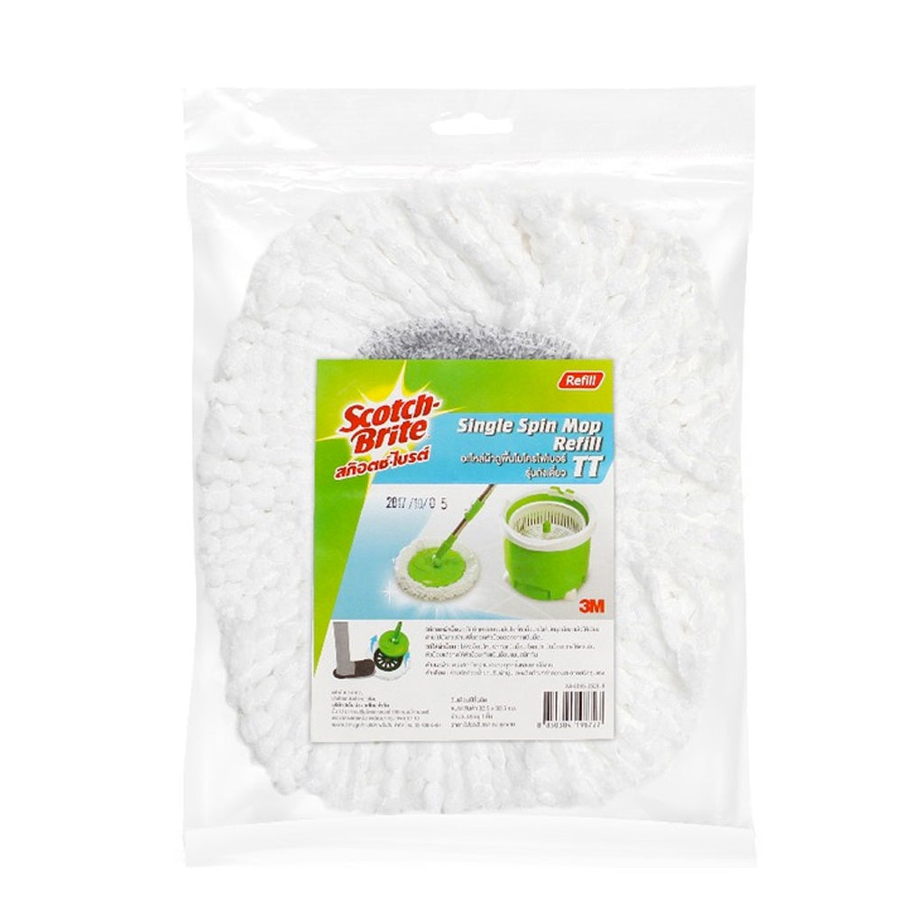 3M Scotch Brite Single Bucket Spin Mop Refill (1 Pc/Pack)
