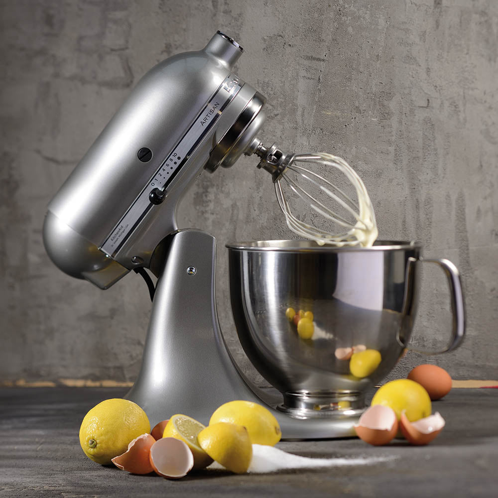 Artisan 4.8L Tilt-Head Stand Mixer Without Pouring Shield - Contour Silver