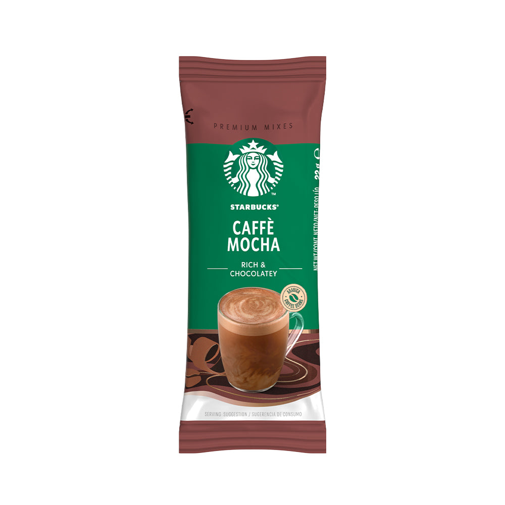 Starbucks® Caffè Mocha Premium Instant Coffee (4 Sticks Per Box)