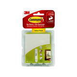 3M Command Wall Adhesive Large Picture Hanging Strips - Damage Free Removable Strips (Holds up to 7.2kg) [10 sets/pck]