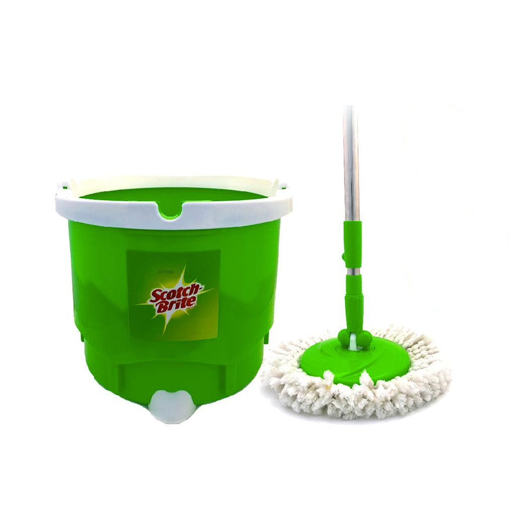 3M Scotch Brite Single Spin Mop Bucket Set (1 Pc/Pack)