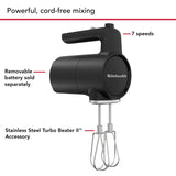 KitchenAid Go Cordless Hand Mixer - Battery Sold Separately