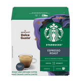 Starbucks® Espresso Roast By NESCAFÉ® Dolce Gusto® (12 Capsules Per Box)