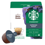 Starbucks® Espresso Roast By NESCAFÉ® Dolce Gusto® (12 Capsules Per Box)