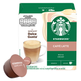 Starbucks® Caffè Latte by NESCAFÉ® Dolce Gusto® (12 Capsules Per Box)