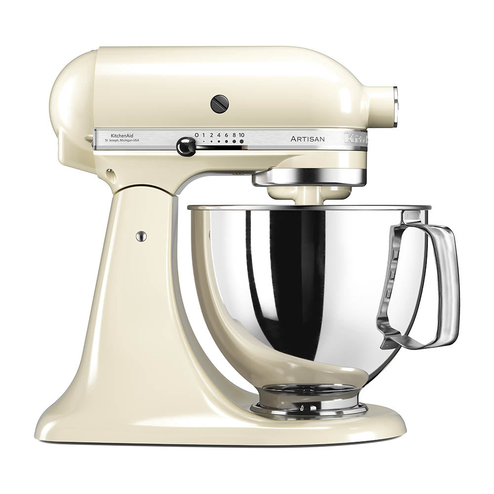 Artisan 4.8L Tilt-Head Stand Mixer Without Pouring Shield - Almond Cream
