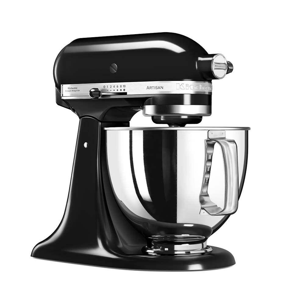 Artisan 4.8L Tilt-Head Stand Mixer Without Pouring Shield - Onyx Black