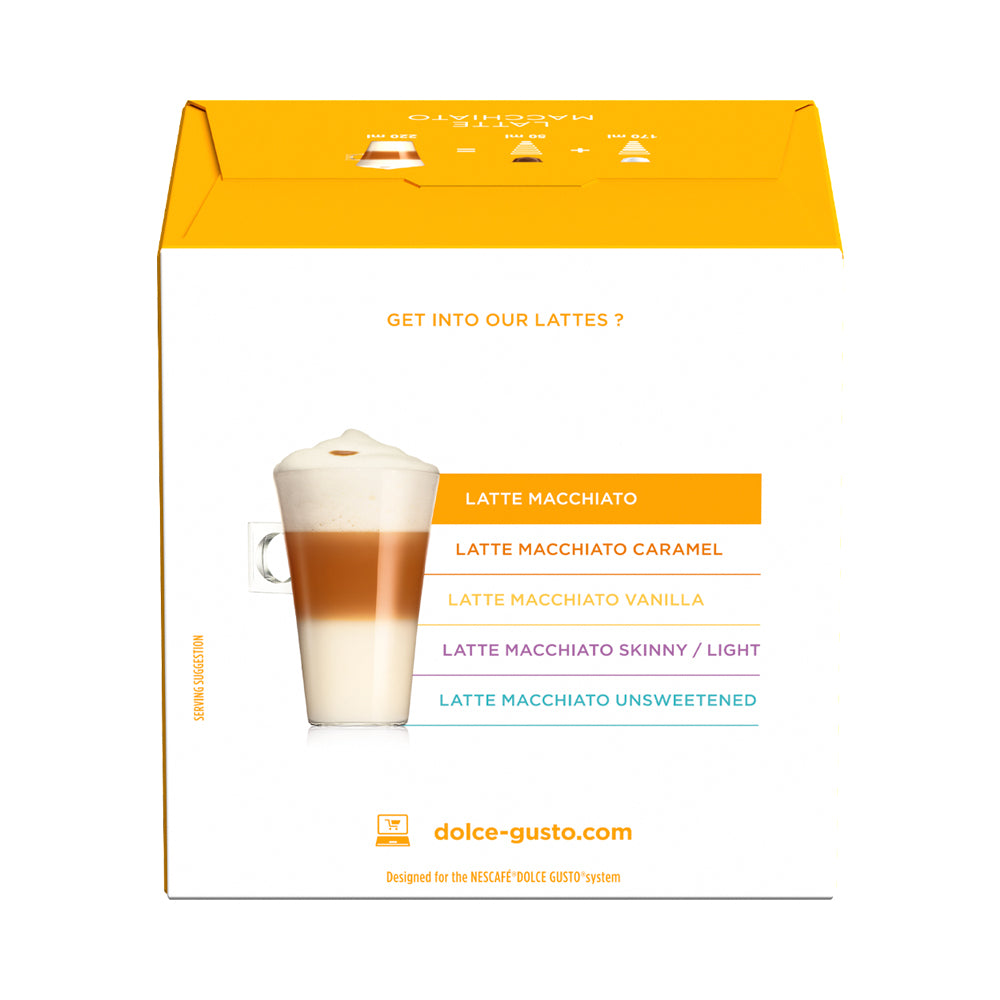 Latte Macchiato (16 Capsules Per Box) – Visionary Solutions Sdn Bhd
