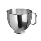 4.8L QT Bowl, Polished Stainless Steel with Comfortable Handle