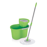 3M Scotch Brite Spin Mop T4 Press and Spin Set - Durable Lightweight Highly Absorbent Microfiber Mop Head (1 Pc/Pack)
