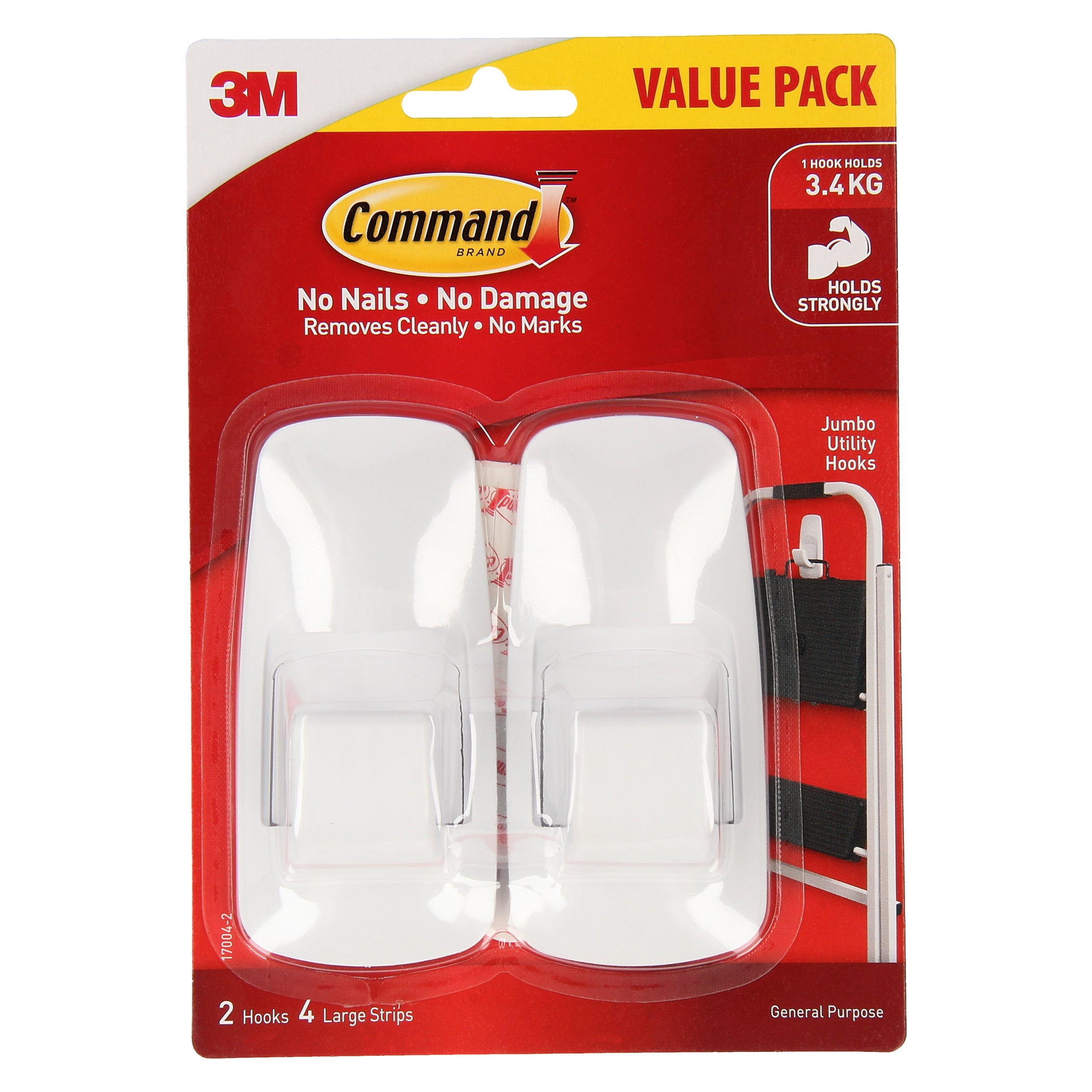 3M | Command™ Jumbo Utility Hook Value Pack