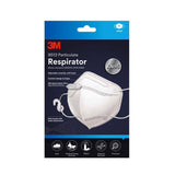 3M KN95 Respirator Griffin White Mask (1pc/pack) [Bundle] - Adjustable Electrostatic Particle Filtration Fitting Mask