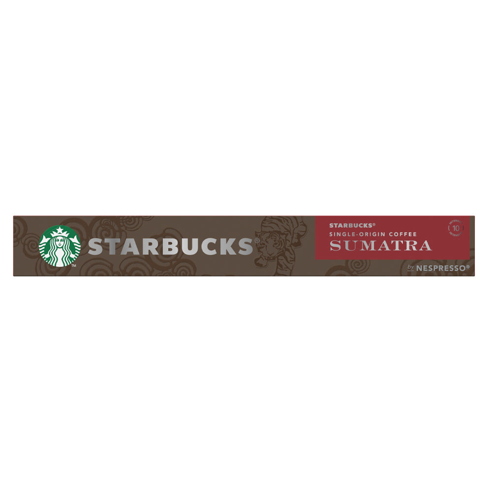 STARBUCKS® Single-Origin Sumatra by Nespresso® (10 Capsules Per Box)