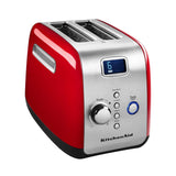 Electric Toaster - 2-Slice Toaster with One-Touch Lift/Lower and Digital Display