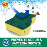 3M | Scotch Brite Tough Clean Anti Bacterial Scrub Sponge 3pcs/pck