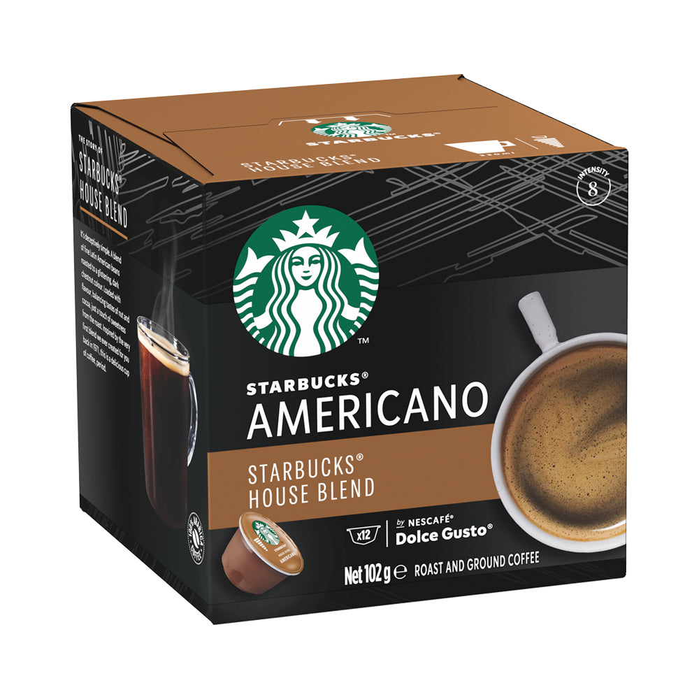 Starbucks® House Blend Americano Nescafe® Gusto (12 Capsules – Visionary Solutions Sdn Bhd