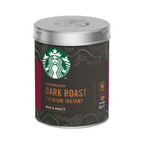 STARBUCKS® Dark Roast - Premium Instant Coffee (Tin)