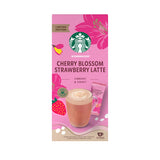 Starbucks® Cherry Blossom Strawberry Latte Premium Instant Coffee (4 Sticks Per Box)