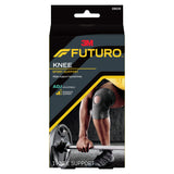 3M Futuro Knee Sport Support - Open Kneecap and Adjustable Straps for Moderate Support and Comfortable Fit (1 Pc/Pack)