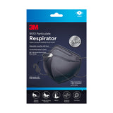 3M Particulate Respirator 9513 KN95 (1 pc/pack) - Adjustable Electrostatic Particle Filtration Tight Fitting Mask (Black)