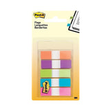 3M Post-it Colourful Pastel Flags 0.47x1.7 [25s x 5 Colours] - Note Page Tagging Reminder Index File Tabs