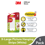 Command™ X-Large Picture Hanging Strips - White