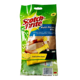 3M Scotch Brite Latex Multipurpose Gloves - Non Slip Cotton Lining Cleaning Gloves (1 Pc/Pack)